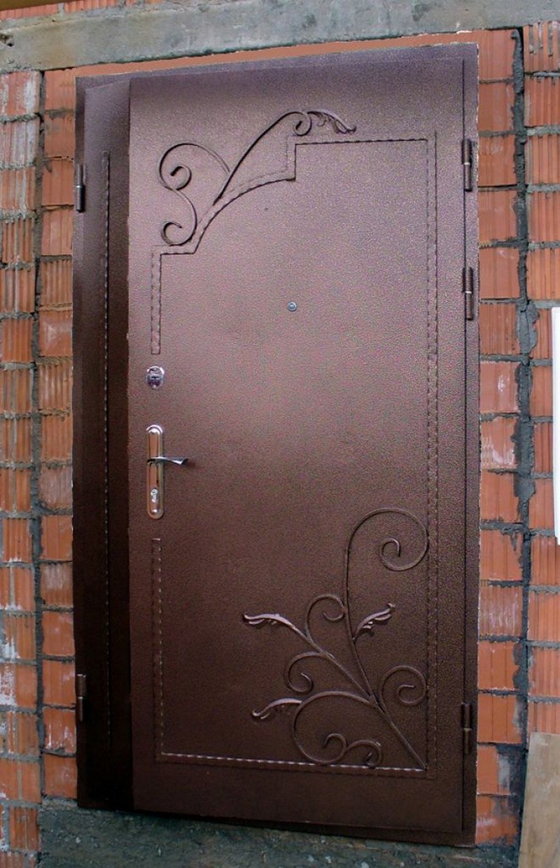 кованые двери фото